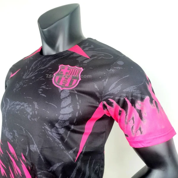 کیت بارسلونا دراگون مشکی صورتی 2025 - سون اسپرت