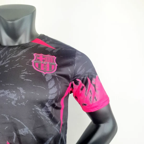 کیت بارسلونا دراگون مشکی صورتی 2025 - سون اسپرت