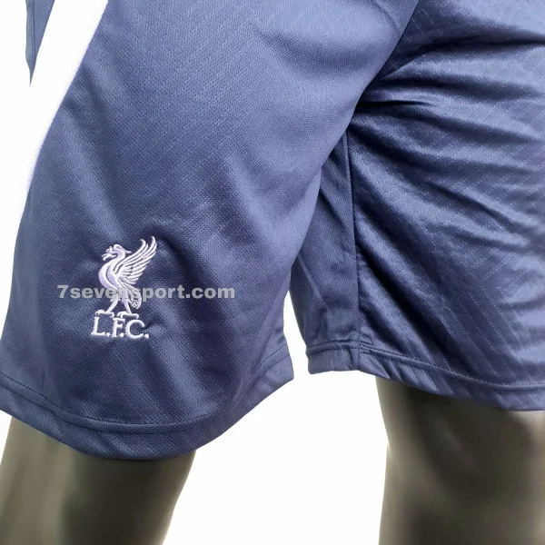 رکابی شلوارک لیورپول سرمهای یاسی - سون اسپرت
