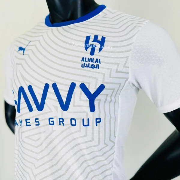 کیت پلیری الهلال دوم سفید 2025 - سون اسپرت