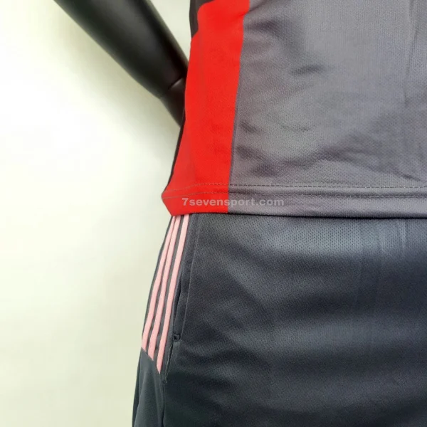 رکابی شلوارک اینتر میامی مشکی قرمز - سون اسپرت