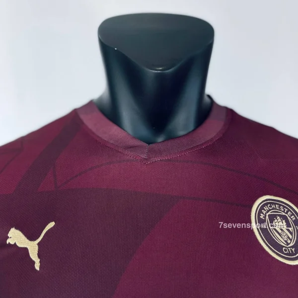 کیت منچستر سیتی سوم زرشکی 2025 - سون اسپرت