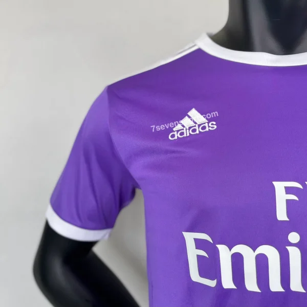 تیشرت تک کلاسیک رئال مادرید 2017 بنفش - سون اسپرت