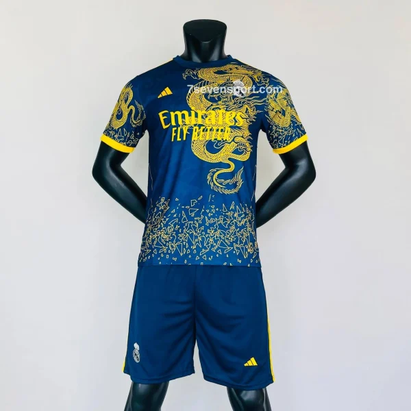 كيت رئال مادريد كريزی دراگون آبی 2025 - سون اسپرت