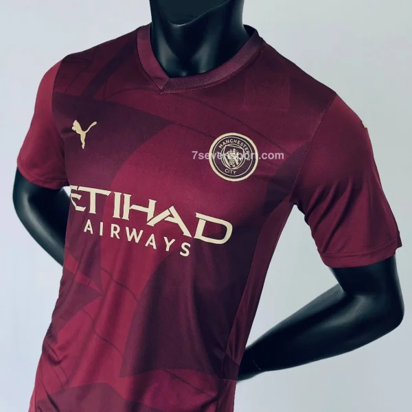 کیت منچستر سیتی سوم زرشکی 2025 - سون اسپرت