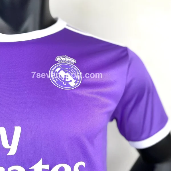 تیشرت تک کلاسیک رئال مادرید 2017 بنفش - سون اسپرت