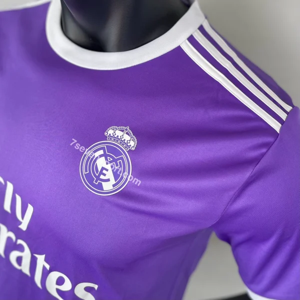 تیشرت تک کلاسیک رئال مادرید 2017 بنفش - سون اسپرت
