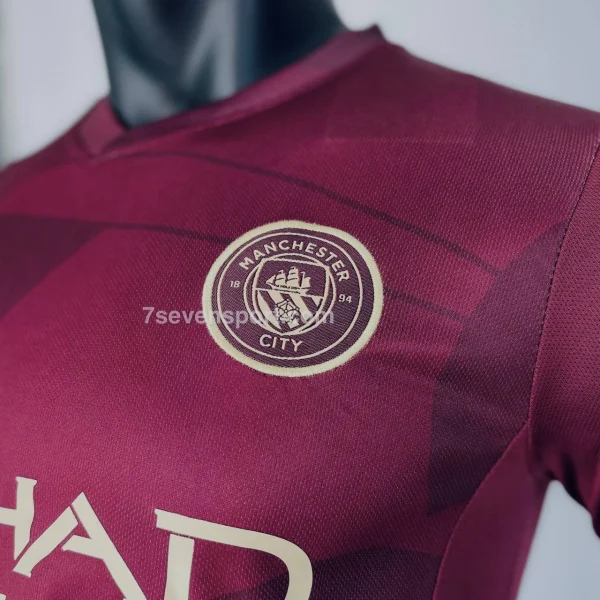 کیت منچستر سیتی سوم زرشکی 2025 - سون اسپرت