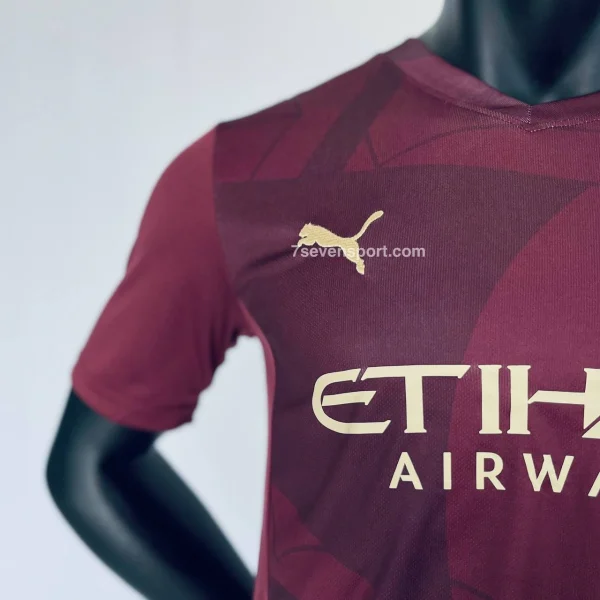 کیت منچستر سیتی سوم زرشکی 2025 - سون اسپرت