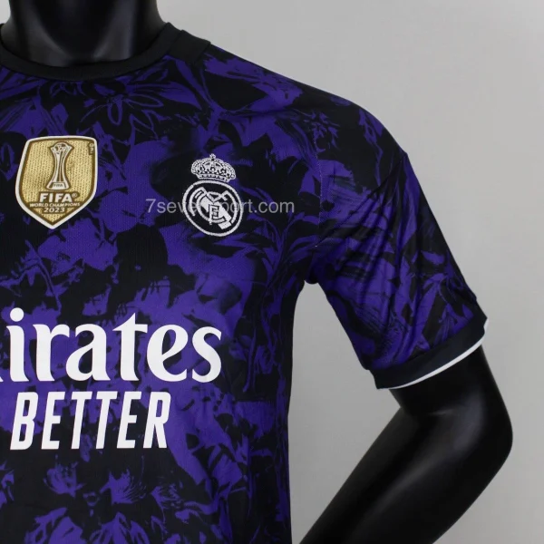 کیت رئال مادرید لیف بنفش 2025 - سون اسپرت