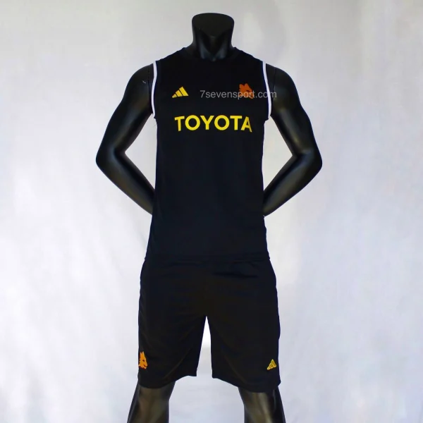 رکابی شلوارک آ اس رم مشکی - سون اسپرت