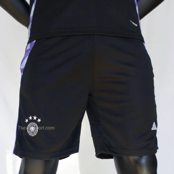 رکابی شلوارک آلمان مشکی بنفش - سون اسپرت