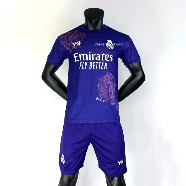 کیت اسپشیال رئال مادرید y3 بنفش - سون اسپرت