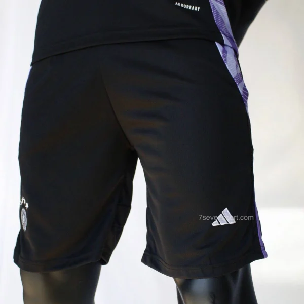 رکابی شلوارک آلمان مشکی بنفش - سون اسپرت