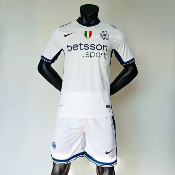 کیت اینتر میلان دوم سفید 2025 - سون اسپرت