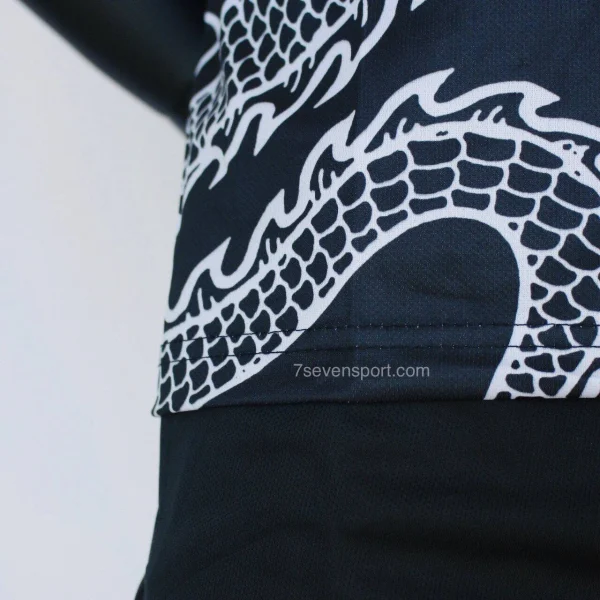 رکابی شلوارک رئال مادرید دراگون مشکی 2024 - سون اسپرت