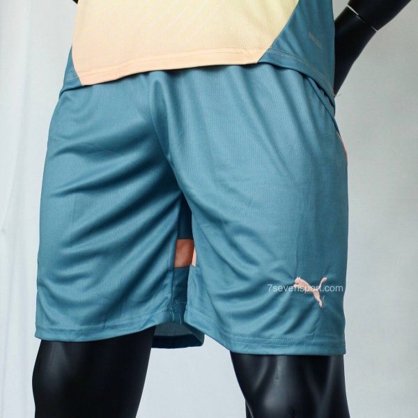 کیت منچستر سیتی چهارم آبی کرم 2025 - سون اسپرت