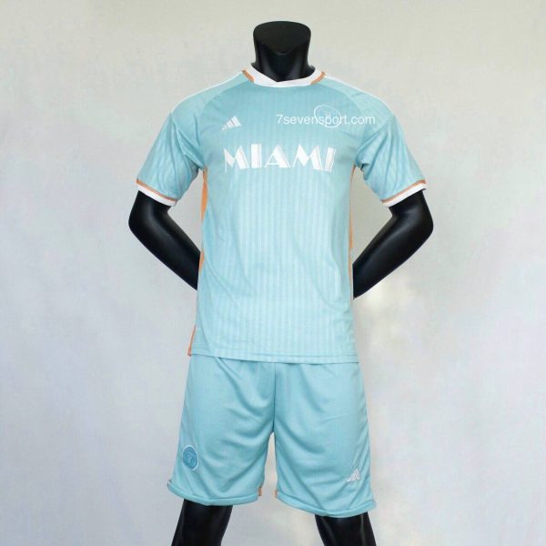 کیت اینتر میامی سوم فیروزه‌ای 2025 - سون اسپرت