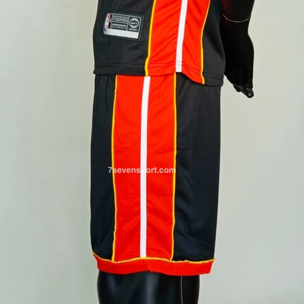 ست بسکتبالی میامی مشکی قرمز - سون اسپرت