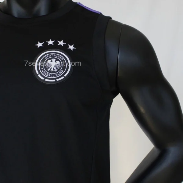 رکابی شلوارک آلمان مشکی بنفش - سون اسپرت