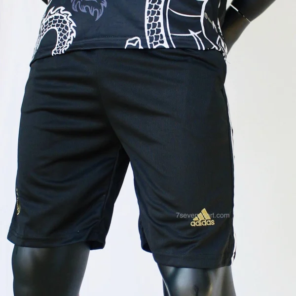 رکابی شلوارک رئال مادرید دراگون مشکی 2024 - سون اسپرت