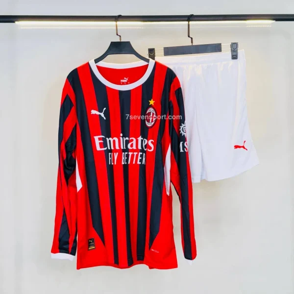 کیت آستین بلند آث میلان اول 2025 - سون اسپرت