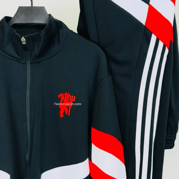 سوییشرت و شلوار منچستر یونایتد مشکی سفید - سون اسپرت