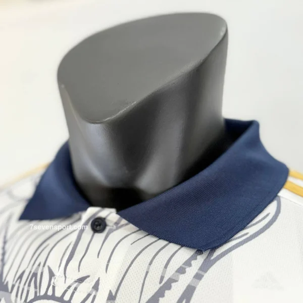 کیت رئال مادرید دراگون سفید طلایی - سوت اسپرت