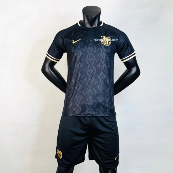 کیت بارسلونا کانسپت ترینگل مشکی 2025 - سون اسپرت