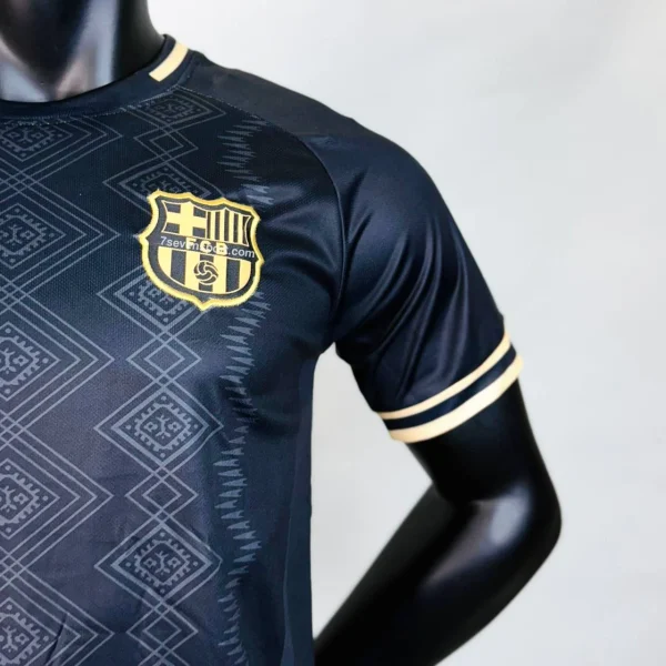 کیت بارسلونا کانسپت ترینگل مشکی 2025 - سون اسپرت