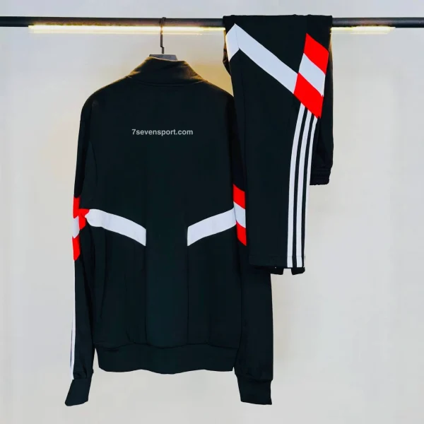 سوییشرت و شلوار منچستر یونایتد مشکی سفید - سون اسپرت