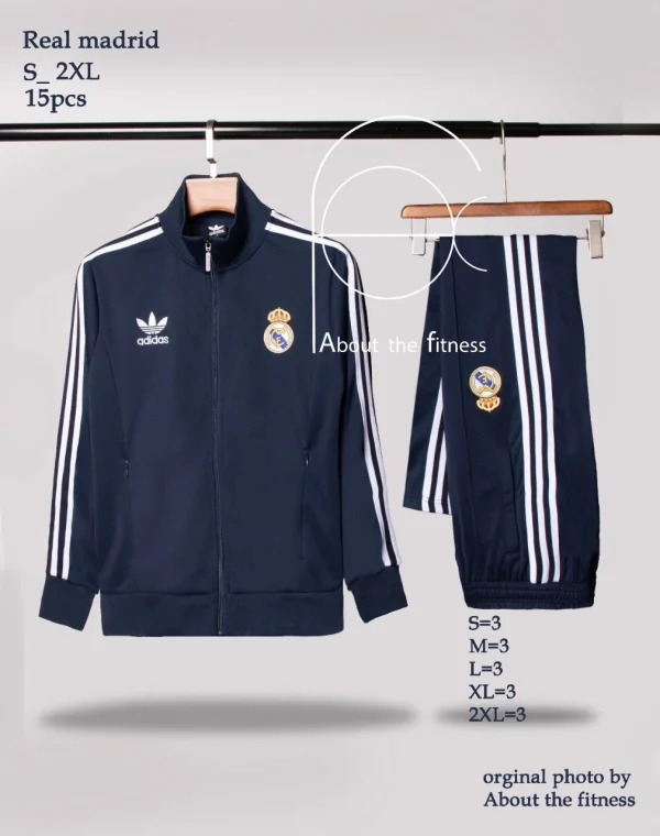 سوییشرت و شلوار رئال مادرید سرمه‌ای - سون اسپرت