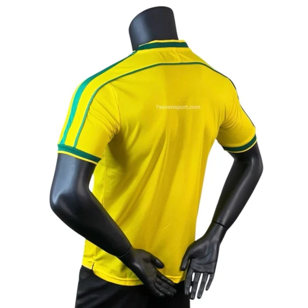 تیشرت پلیری کلاسیک برزیل 1998 زرد - سون اسپرت