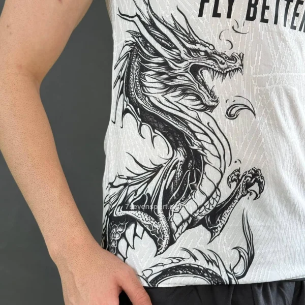 کیت پلیری رئال مادرید اورجینال دراگون سفید مشکی 2025 - سون اسپرت