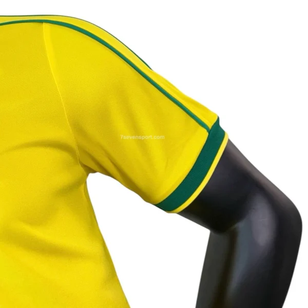 تیشرت پلیری کلاسیک برزیل 1998 زرد - سون اسپرت