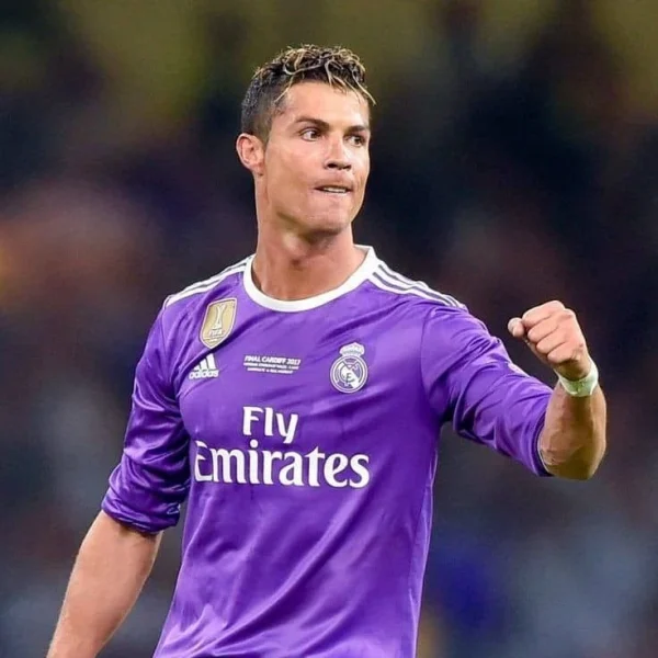 تیشرت تک کلاسیک رئال مادرید 2017 بنفش - سون اسپرت