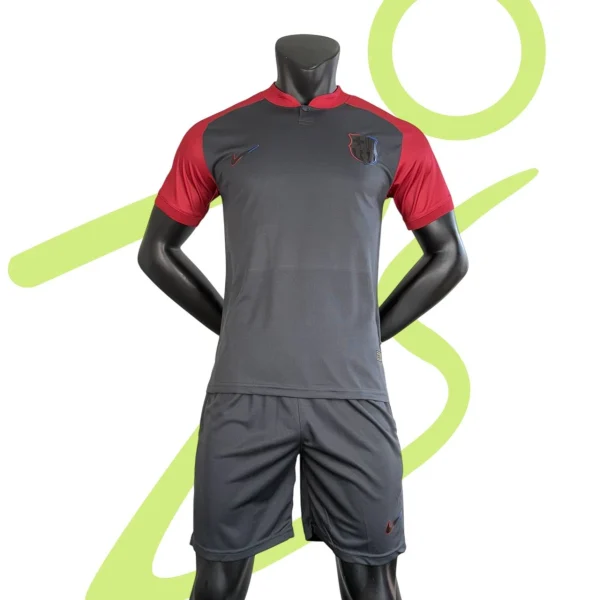 کیت هالیدی ورژن بارسلونا قرمز طوسی - سون اسپرت