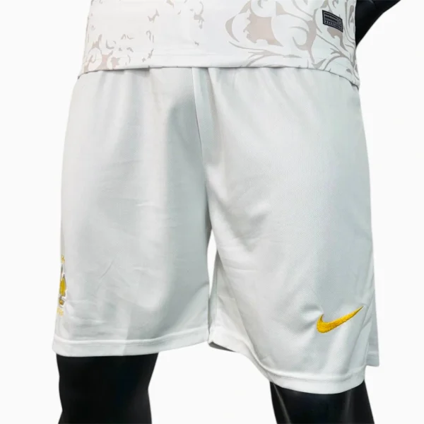 کیت فرانسه Flower سفید طلایی 2025 - سون اسپرت