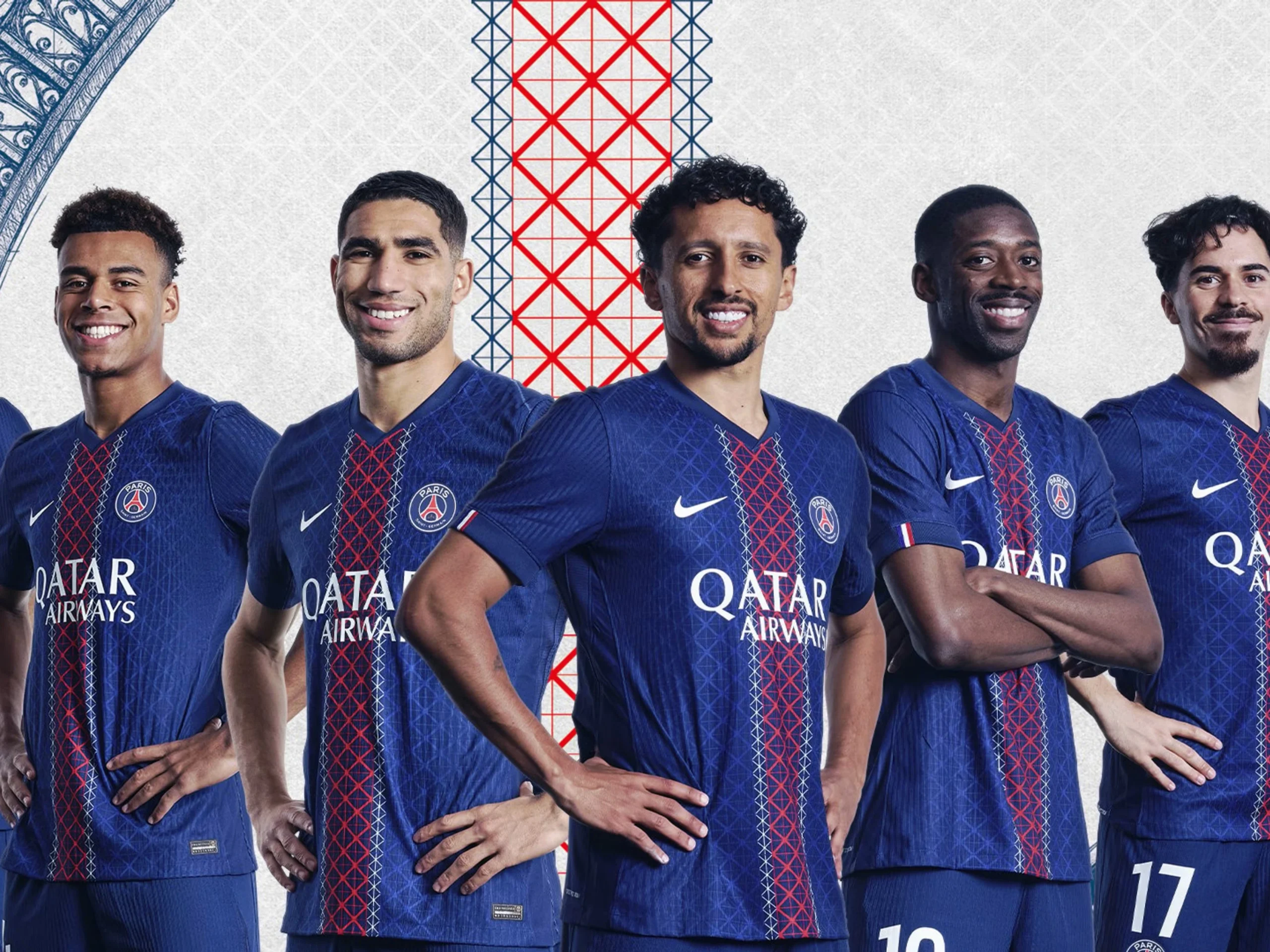 کیت اول پاریس‌ سن‌ ژرمن 2026-2025 - سون اسپرت