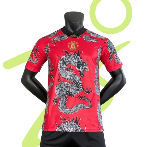 تیشرت پلیری کلاسیک منچستر یونایتد دراگون قرمز 2019 - سون اسپرت