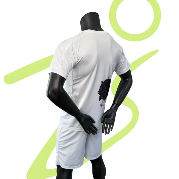 کیت رئال مادرید سفید طرح گل 2025 - سون اسپرت