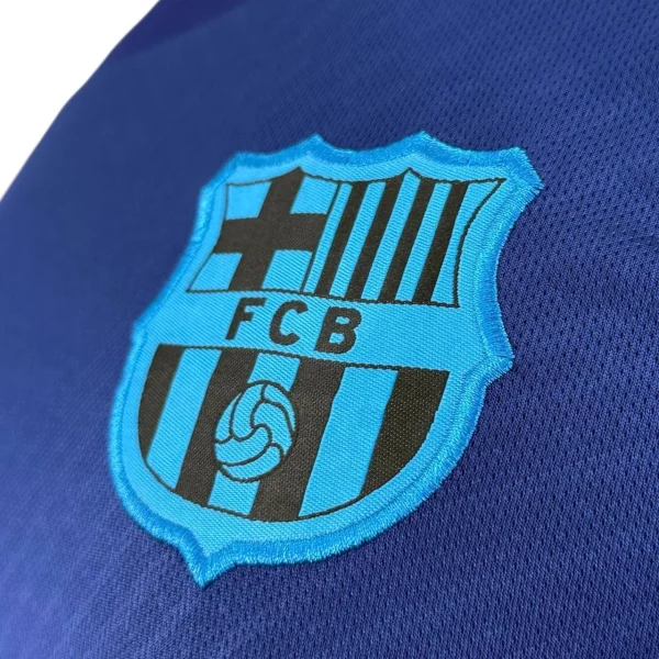 رکابی شلوارک بارسلونا سرمهای فیروزهای - سون اسپرت