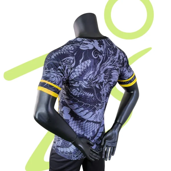 کیت پلیری رئال مادرید دراگون مشکی طلایی 2025 - سون اسپرت