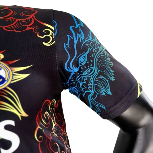 کیت رئال مادرید دراگون مشکی Rainbow 2026 - سون اسپرت