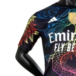 کیت رئال مادرید دراگون مشکی Rainbow 2026 - سون اسپرت