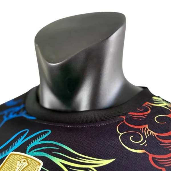 کیت رئال مادرید دراگون مشکی Rainbow 2026 - سون اسپرت