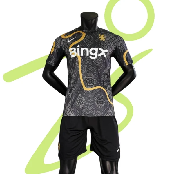 کیت چلسی مشکی طلایی 2026 - سون اسپرت