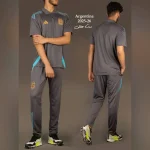 ست هتلی و شلوار آرژانتین طوسی 2026 - سون اسپرت