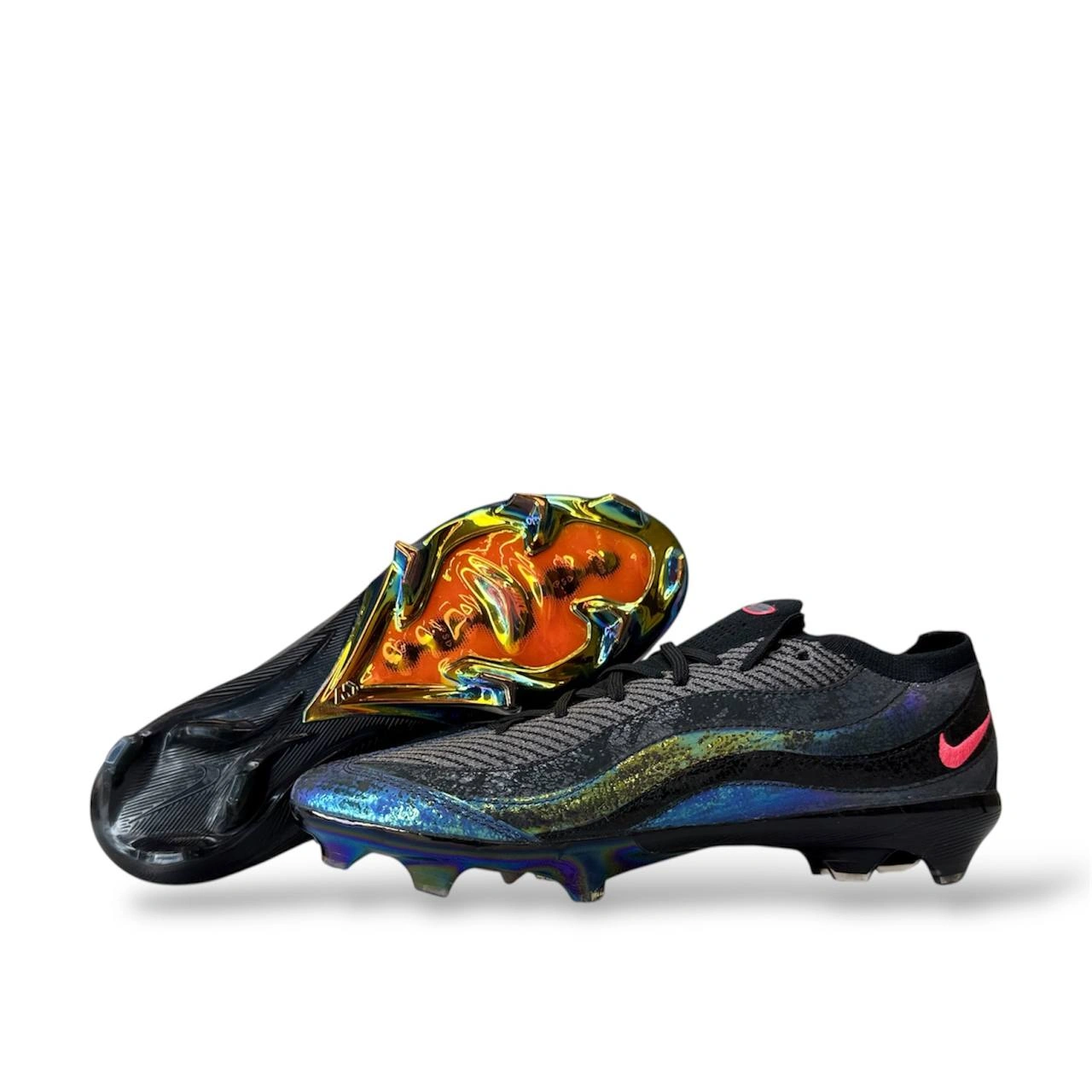 کفش استوکدار نایک فانتوم هولوگرامی 2026 مشکی - سون اسپرت