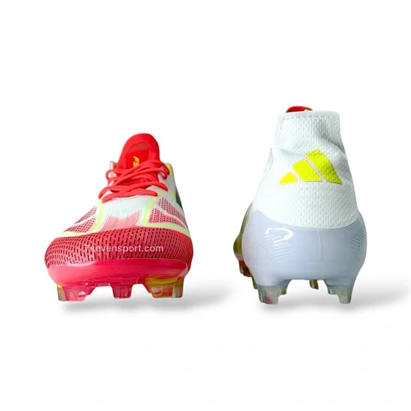 کفش استوکدار f50 اختصاصی مسی 2026 سفید نارنجی - سون اسپرت